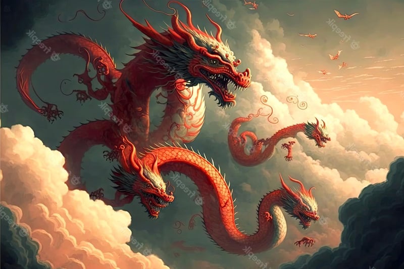 Chiêm bao thấy rồng màu vàng