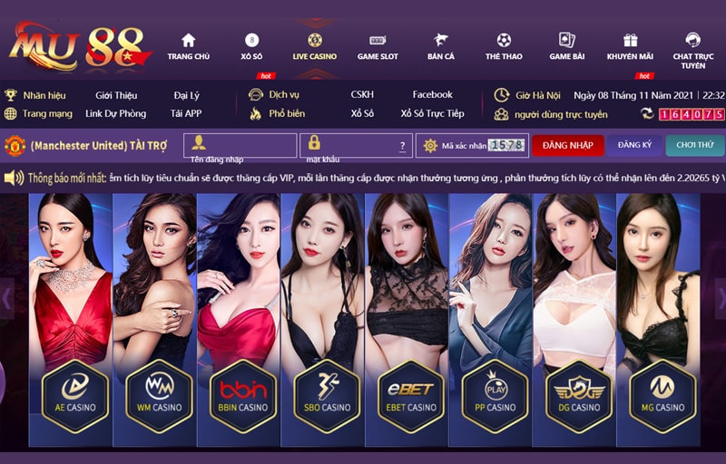 Dịch vụ tại nhà cái Mu88 cc
