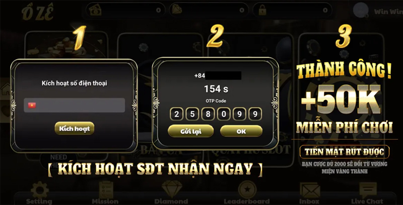 2. Kích Hoạt Số Điện Thoại - Nhận Quà Liền Tay
